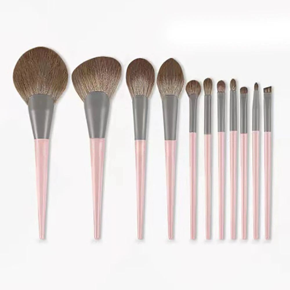 13/33pcs Professional Makeup Brush Set with Accessories for Combination Skin- Featuring Soft Brushes，Suitable for Beginners