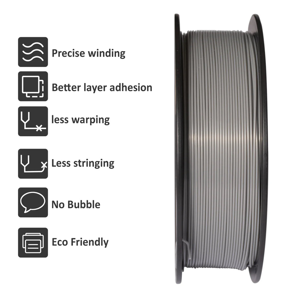 GEEETECH 10Kg In One Box Matte/PETG/Silk PLA/TPU/ABS+ 3D PLA Filament 1.75mm Spool Wire For 3D Printer Material,Safety