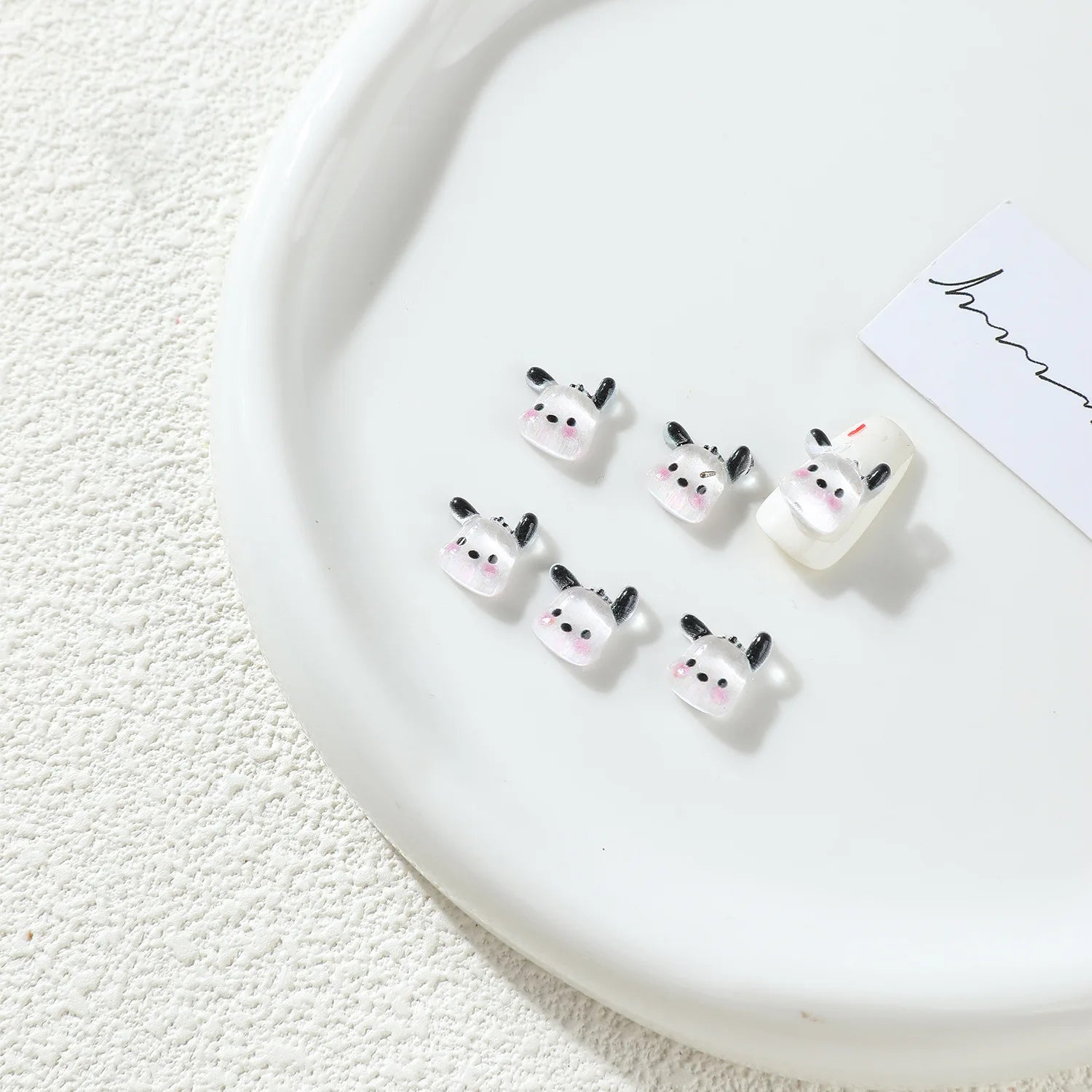 70PCS/50PCS Sanrio Hello Kitty Kawaii Cartoon Kuromi Nail Art Charms Kit 3D Nail Rhinestone Gems for Manicure Nails Art Deco Y2K